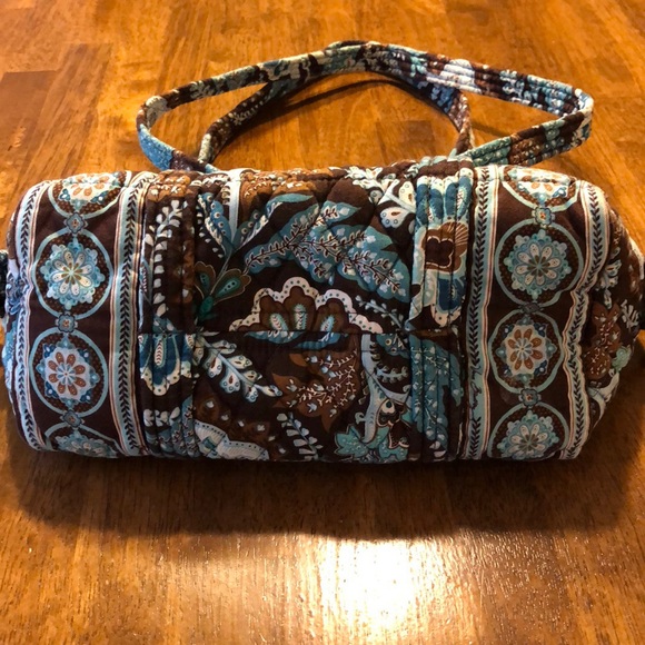 RETIRED Vera Bradley JAVA BLUE Handbag Purse EUC - Picture 6 of 6